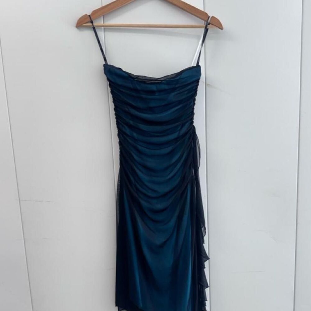 Xoxo Women's Black and Navy Dress